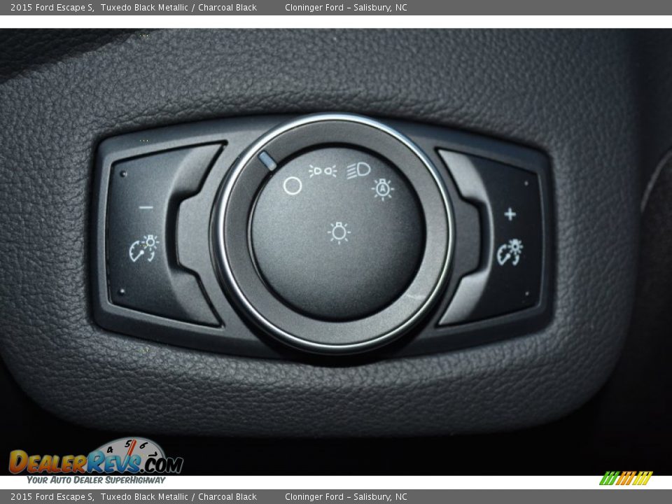 2015 Ford Escape S Tuxedo Black Metallic / Charcoal Black Photo #21