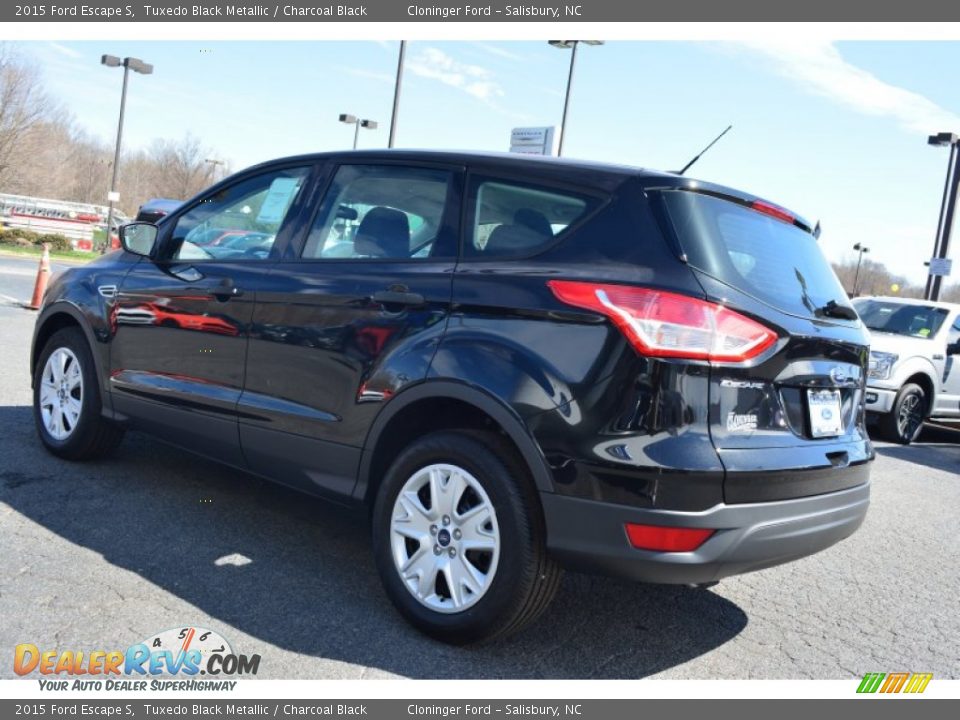 2015 Ford Escape S Tuxedo Black Metallic / Charcoal Black Photo #23
