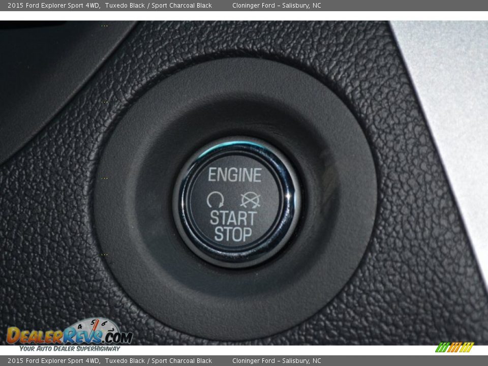 2015 Ford Explorer Sport 4WD Tuxedo Black / Sport Charcoal Black Photo #23