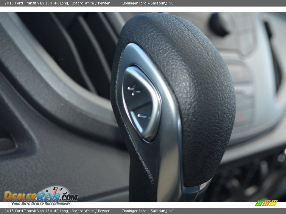 2015 Ford Transit Van 150 MR Long Oxford White / Pewter Photo #13