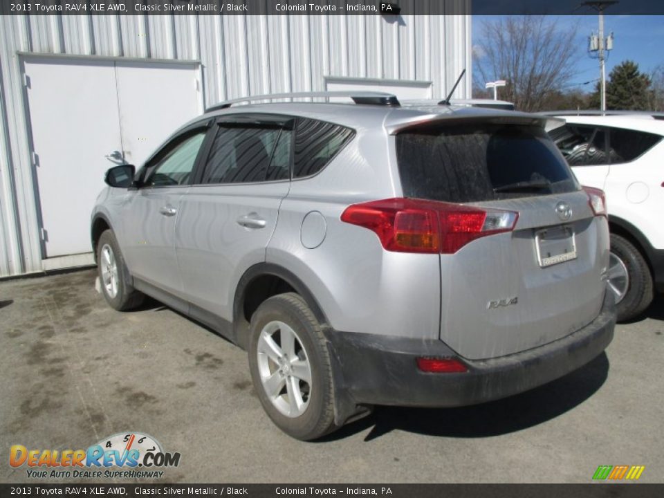 2013 Toyota RAV4 XLE AWD Classic Silver Metallic / Black Photo #3
