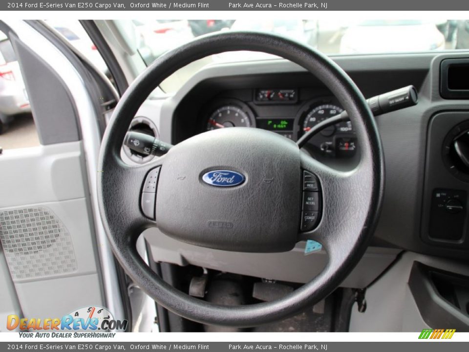 2014 Ford E-Series Van E250 Cargo Van Oxford White / Medium Flint Photo #17
