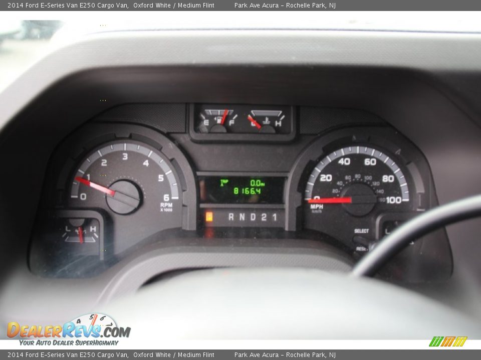 2014 Ford E-Series Van E250 Cargo Van Oxford White / Medium Flint Photo #20