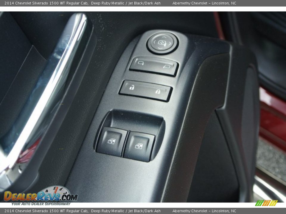 2014 Chevrolet Silverado 1500 WT Regular Cab Deep Ruby Metallic / Jet Black/Dark Ash Photo #11