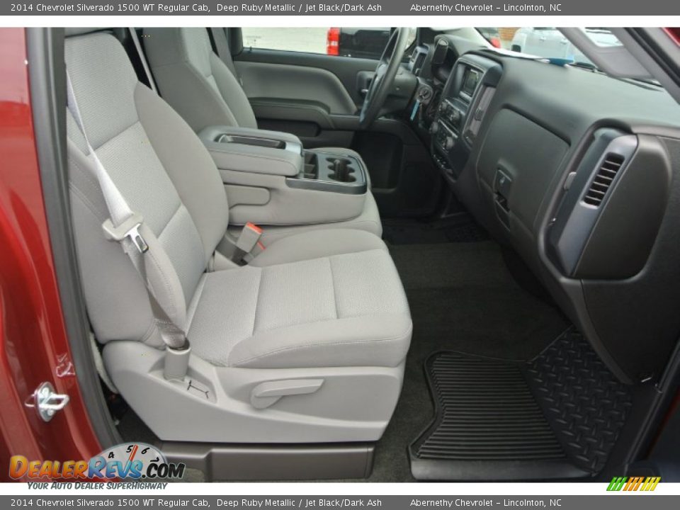 2014 Chevrolet Silverado 1500 WT Regular Cab Deep Ruby Metallic / Jet Black/Dark Ash Photo #19