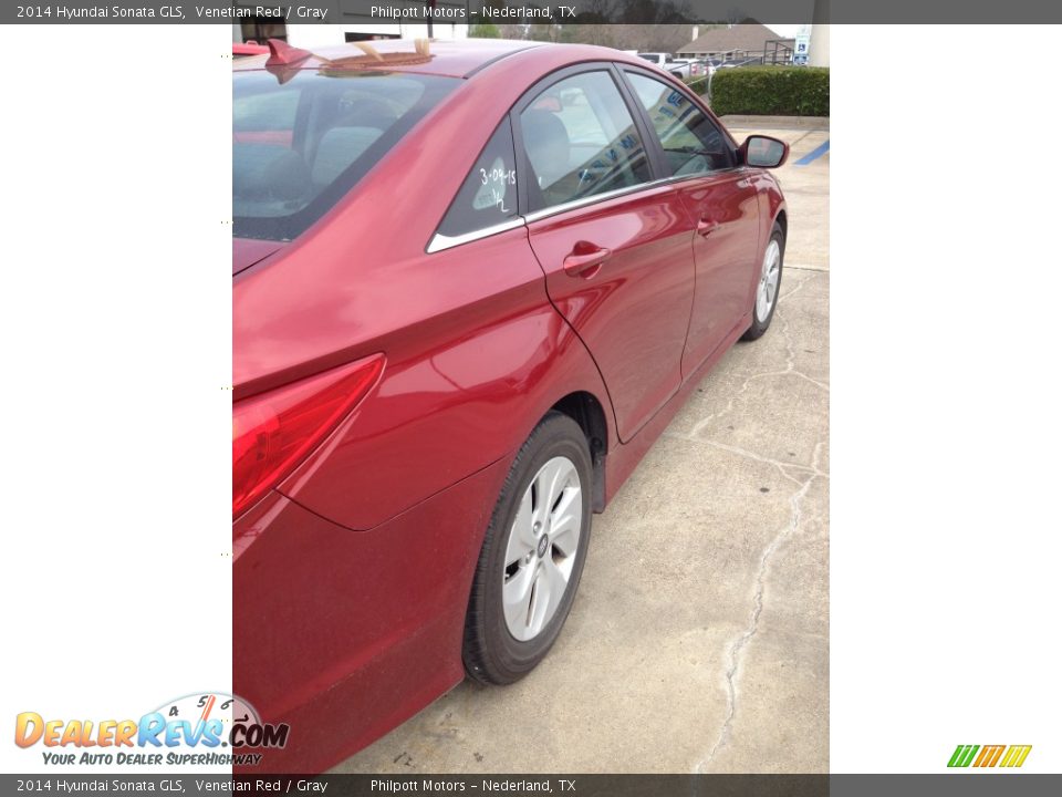 2014 Hyundai Sonata GLS Venetian Red / Gray Photo #2