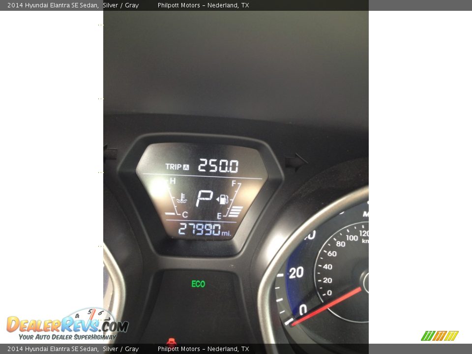 2014 Hyundai Elantra SE Sedan Silver / Gray Photo #6