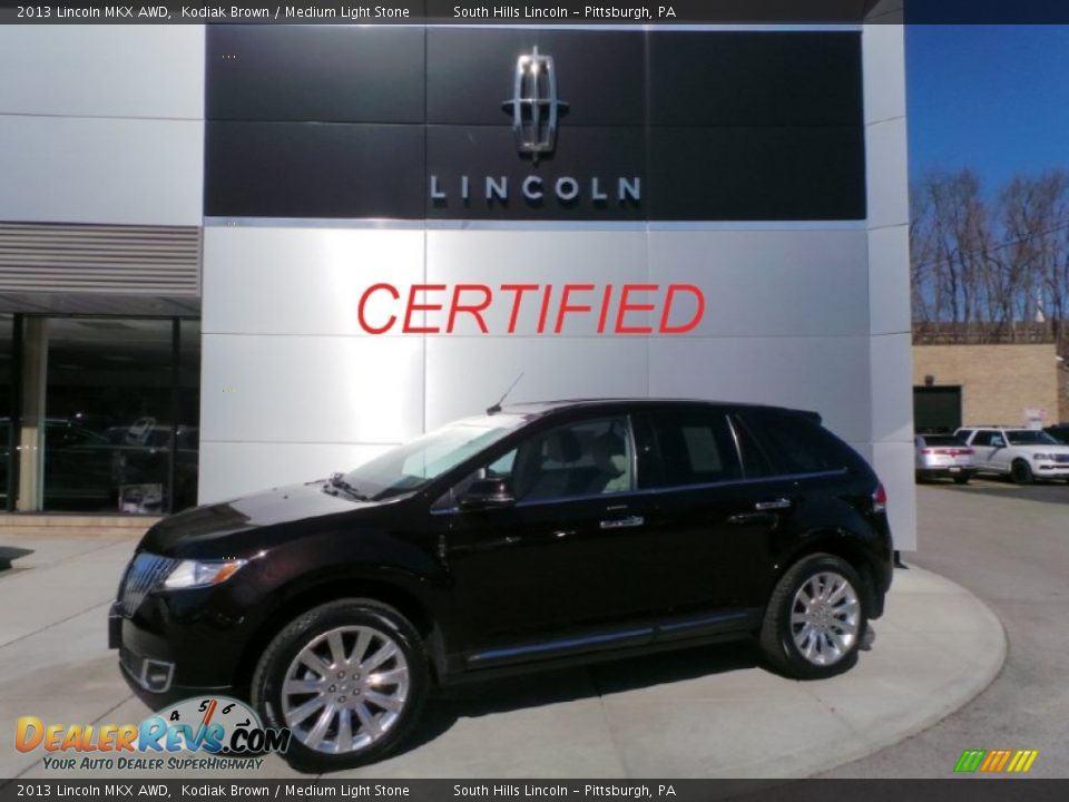 2013 Lincoln MKX AWD Kodiak Brown / Medium Light Stone Photo #1