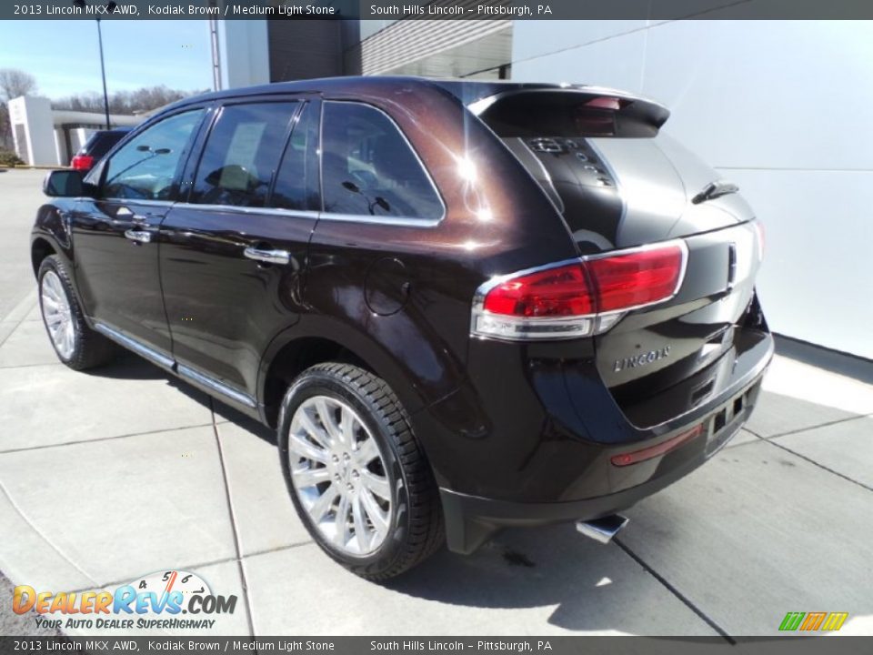 2013 Lincoln MKX AWD Kodiak Brown / Medium Light Stone Photo #3
