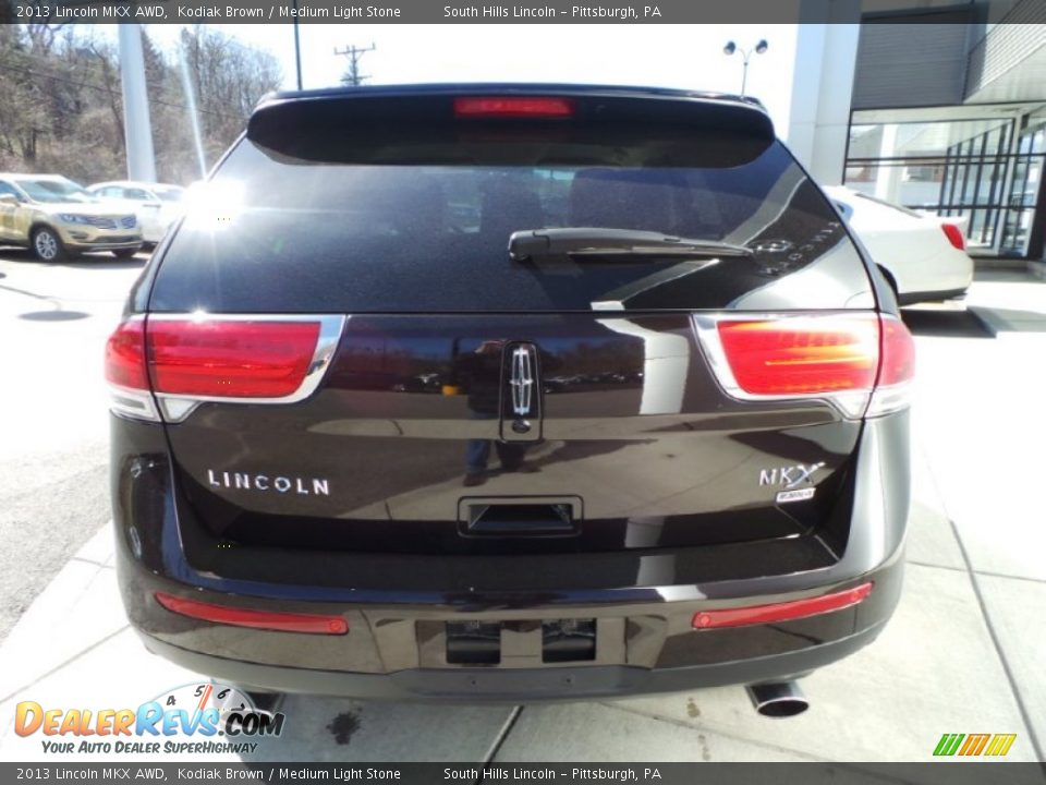 2013 Lincoln MKX AWD Kodiak Brown / Medium Light Stone Photo #4