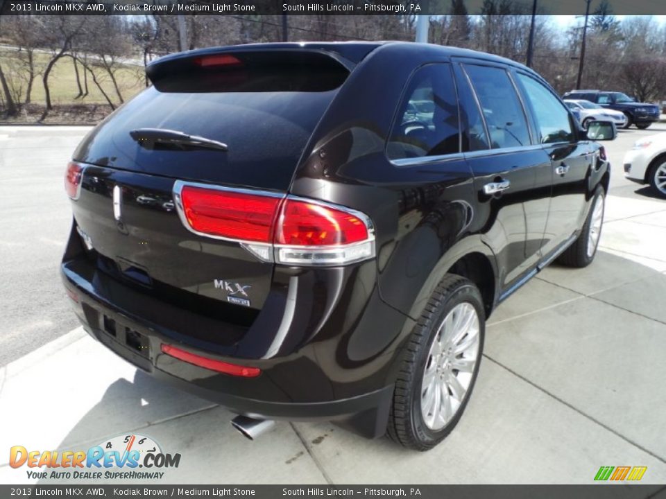 2013 Lincoln MKX AWD Kodiak Brown / Medium Light Stone Photo #6