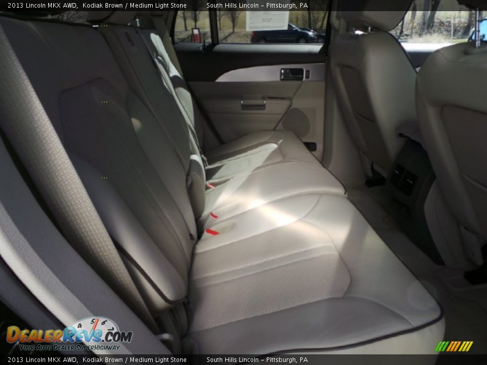 2013 Lincoln MKX AWD Kodiak Brown / Medium Light Stone Photo #14