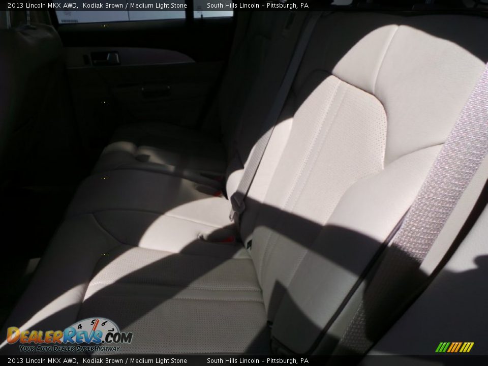 2013 Lincoln MKX AWD Kodiak Brown / Medium Light Stone Photo #17