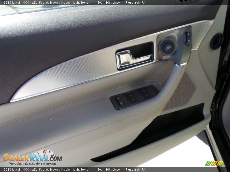 2013 Lincoln MKX AWD Kodiak Brown / Medium Light Stone Photo #19