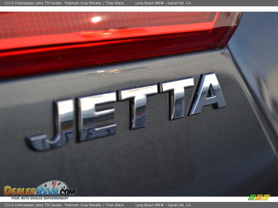 2014 Volkswagen Jetta TDI Sedan Platinum Gray Metallic / Titan Black Photo #6