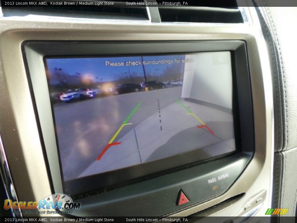 2013 Lincoln MKX AWD Kodiak Brown / Medium Light Stone Photo #25