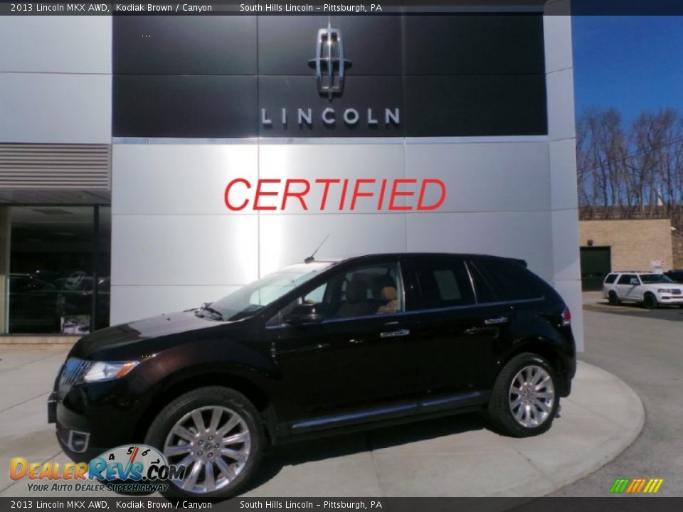 2013 Lincoln MKX AWD Kodiak Brown / Canyon Photo #1