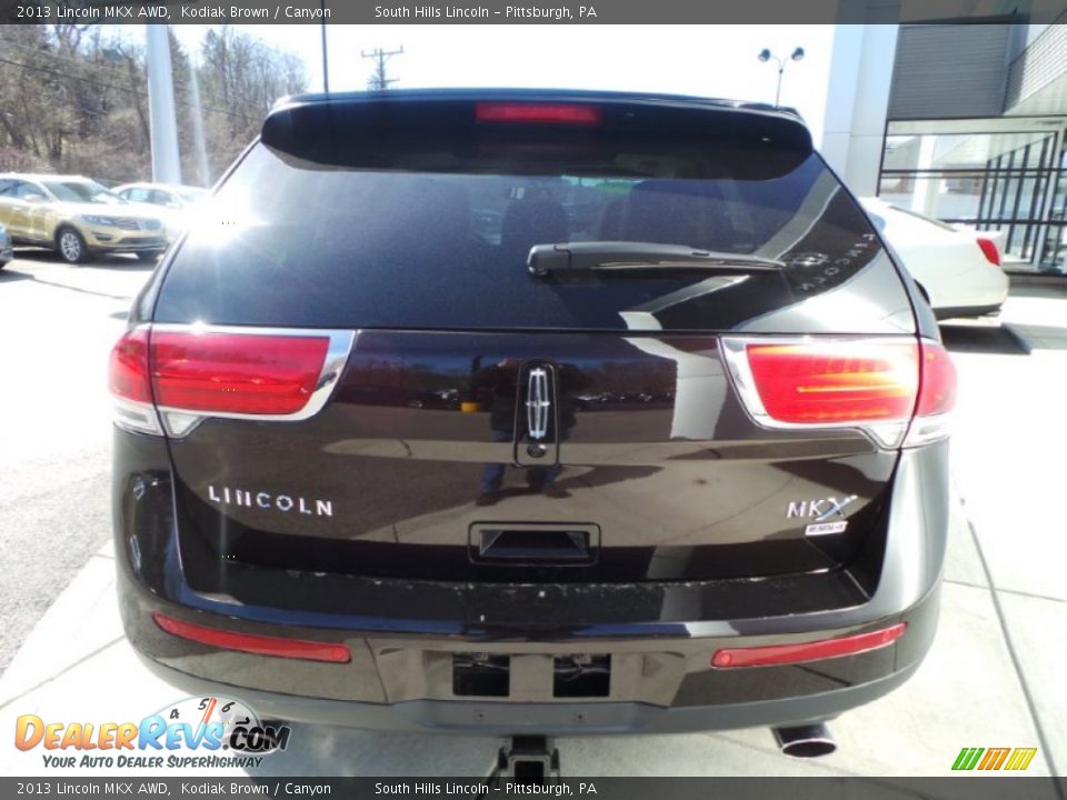 2013 Lincoln MKX AWD Kodiak Brown / Canyon Photo #4