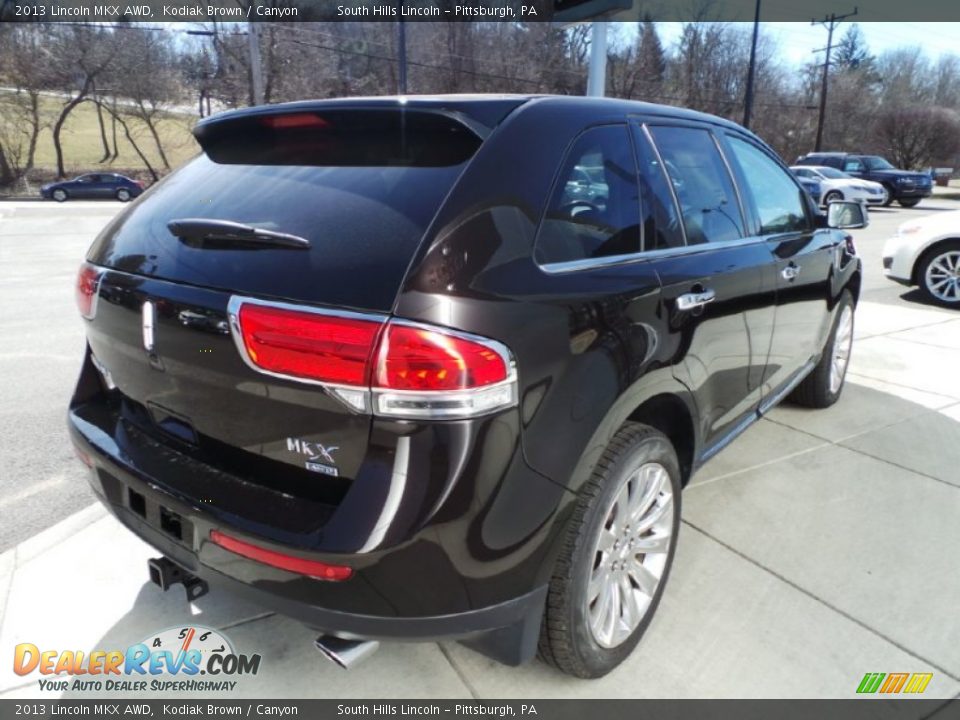 2013 Lincoln MKX AWD Kodiak Brown / Canyon Photo #6