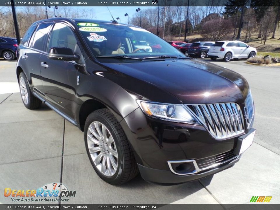 2013 Lincoln MKX AWD Kodiak Brown / Canyon Photo #8