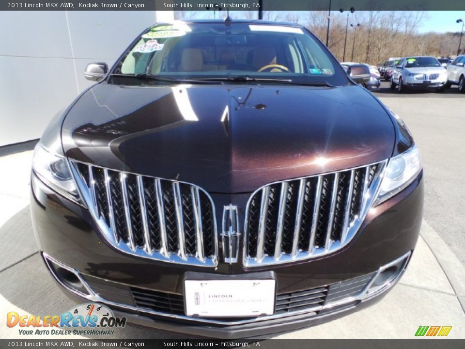 2013 Lincoln MKX AWD Kodiak Brown / Canyon Photo #9