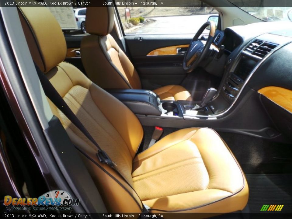 2013 Lincoln MKX AWD Kodiak Brown / Canyon Photo #11