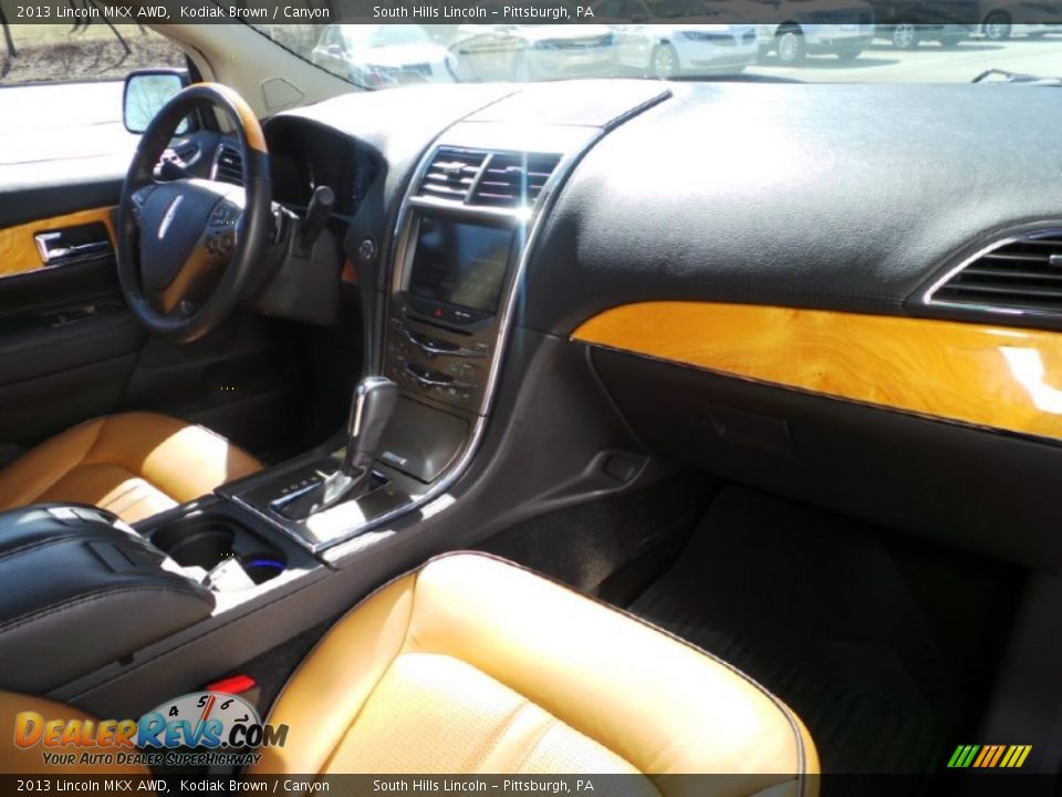 2013 Lincoln MKX AWD Kodiak Brown / Canyon Photo #12