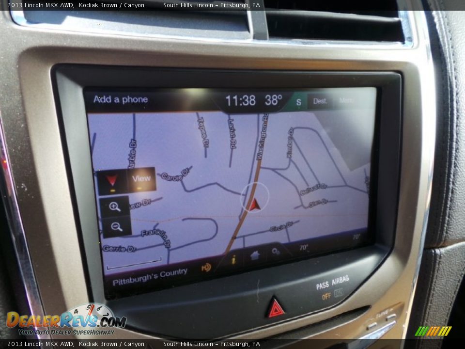 2013 Lincoln MKX AWD Kodiak Brown / Canyon Photo #20