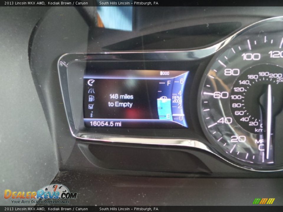 2013 Lincoln MKX AWD Kodiak Brown / Canyon Photo #23