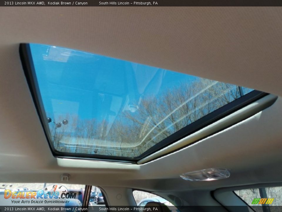 2013 Lincoln MKX AWD Kodiak Brown / Canyon Photo #25