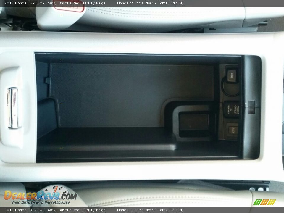 2013 Honda CR-V EX-L AWD Basque Red Pearl II / Beige Photo #19