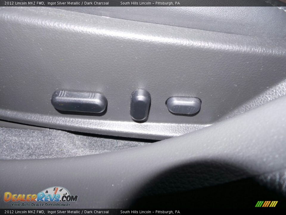 2012 Lincoln MKZ FWD Ingot Silver Metallic / Dark Charcoal Photo #19