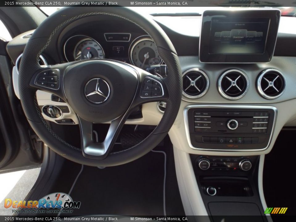 2015 Mercedes-Benz CLA 250 Mountain Grey Metallic / Black Photo #9