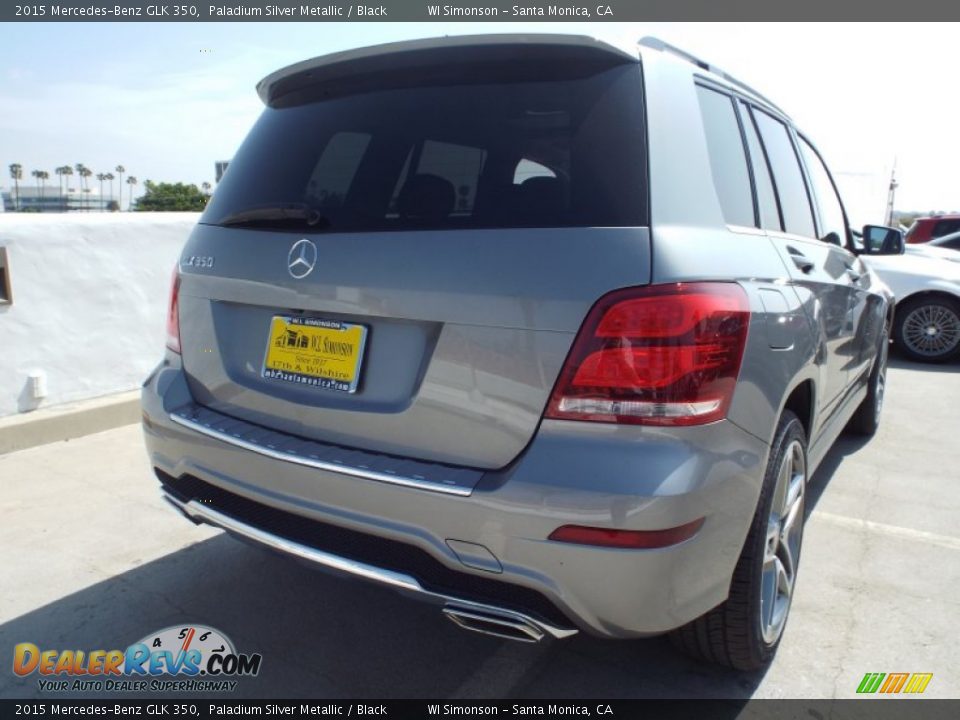 2015 Mercedes-Benz GLK 350 Paladium Silver Metallic / Black Photo #4