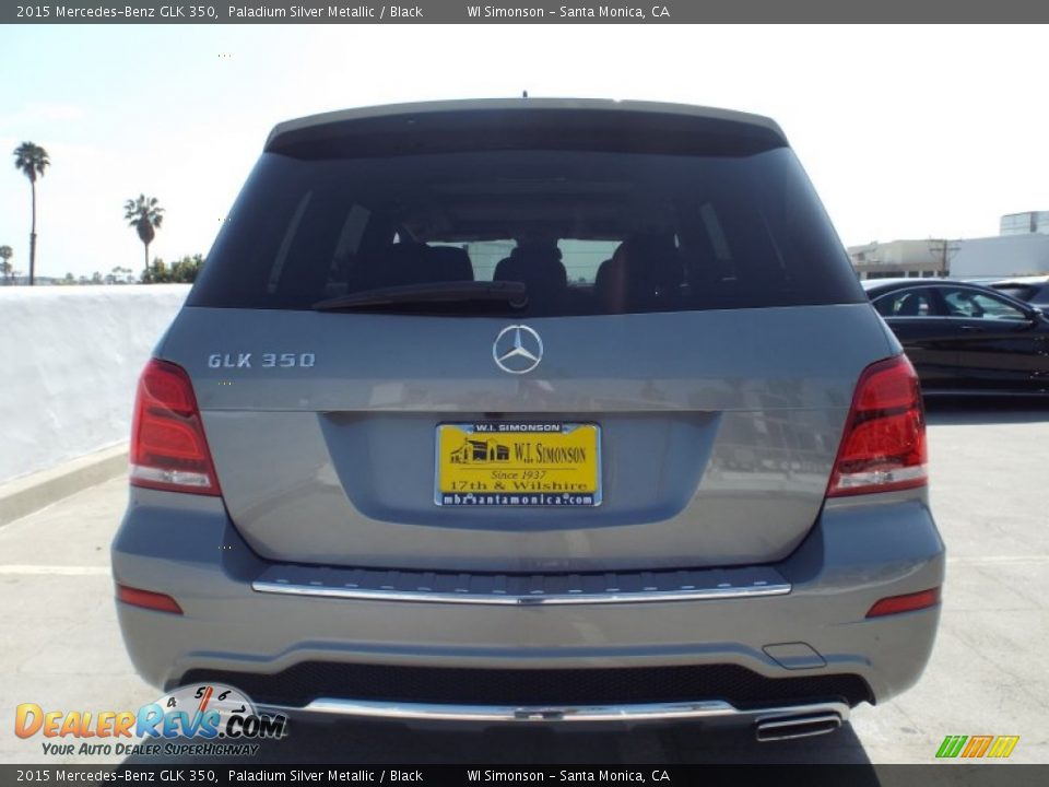2015 Mercedes-Benz GLK 350 Paladium Silver Metallic / Black Photo #5