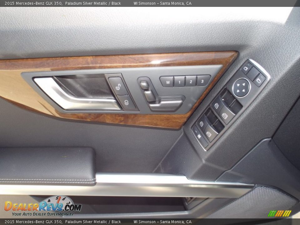 2015 Mercedes-Benz GLK 350 Paladium Silver Metallic / Black Photo #6