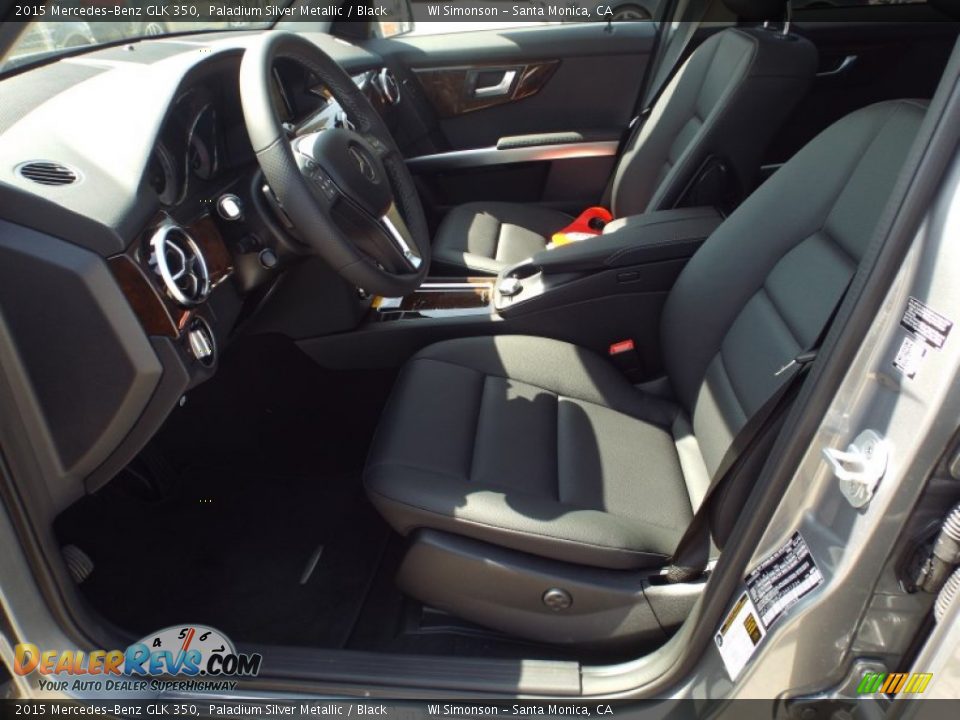 2015 Mercedes-Benz GLK 350 Paladium Silver Metallic / Black Photo #7