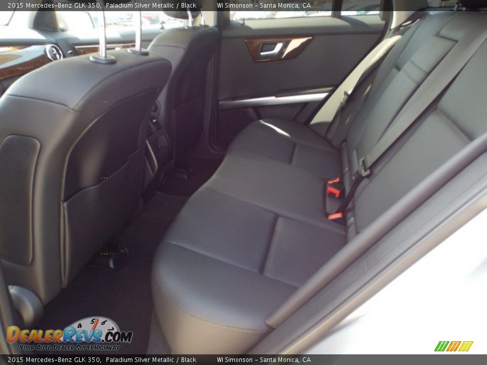 2015 Mercedes-Benz GLK 350 Paladium Silver Metallic / Black Photo #8