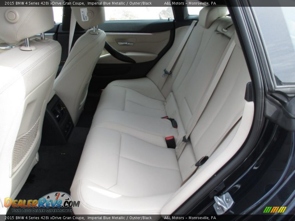 2015 BMW 4 Series 428i xDrive Gran Coupe Imperial Blue Metallic / Oyster/Black Photo #13