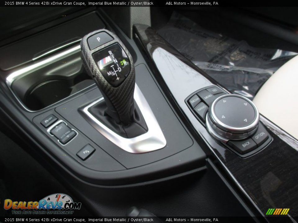 2015 BMW 4 Series 428i xDrive Gran Coupe Imperial Blue Metallic / Oyster/Black Photo #15