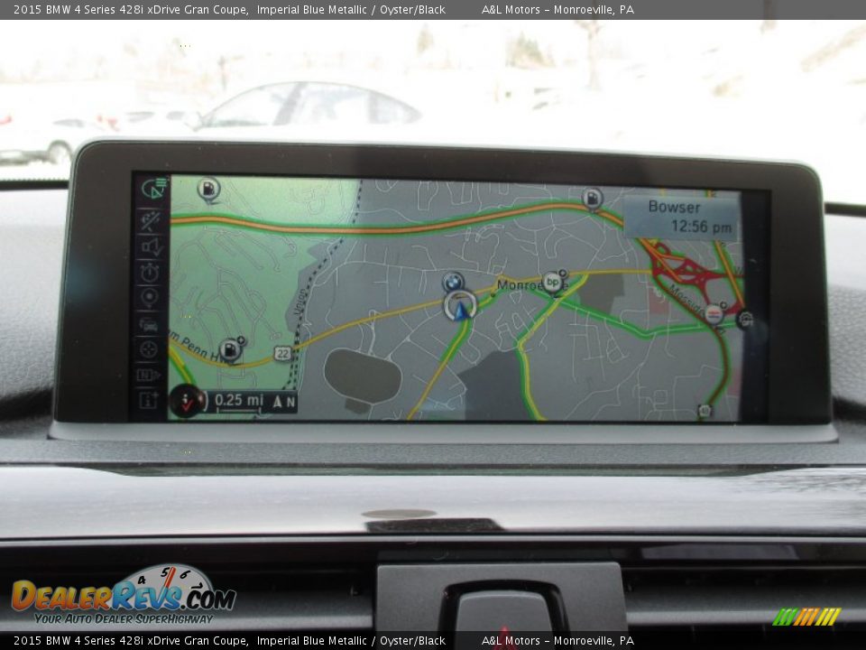 2015 BMW 4 Series 428i xDrive Gran Coupe Imperial Blue Metallic / Oyster/Black Photo #17