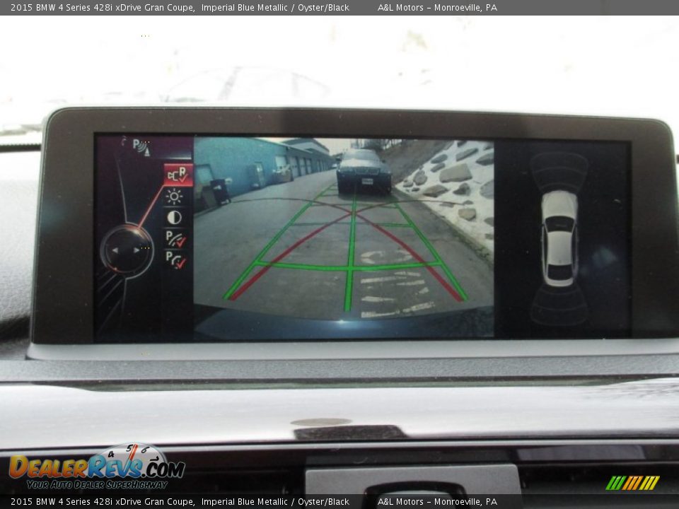 2015 BMW 4 Series 428i xDrive Gran Coupe Imperial Blue Metallic / Oyster/Black Photo #18