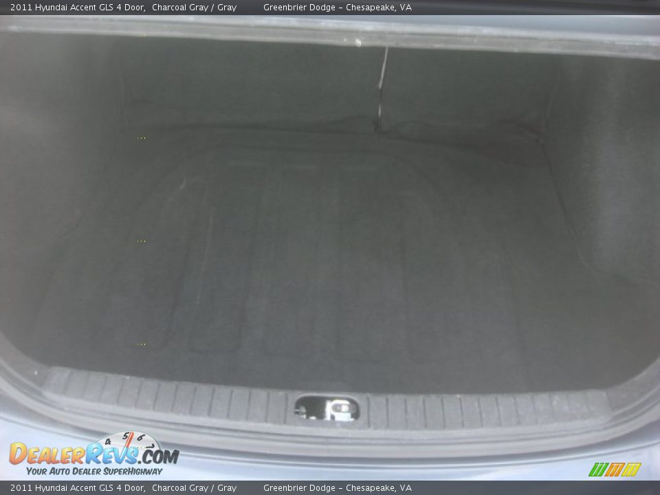 2011 Hyundai Accent GLS 4 Door Charcoal Gray / Gray Photo #21