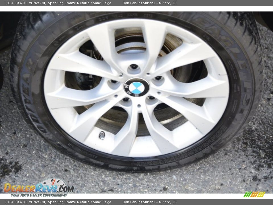 2014 BMW X1 xDrive28i Sparkling Bronze Metallic / Sand Beige Photo #22