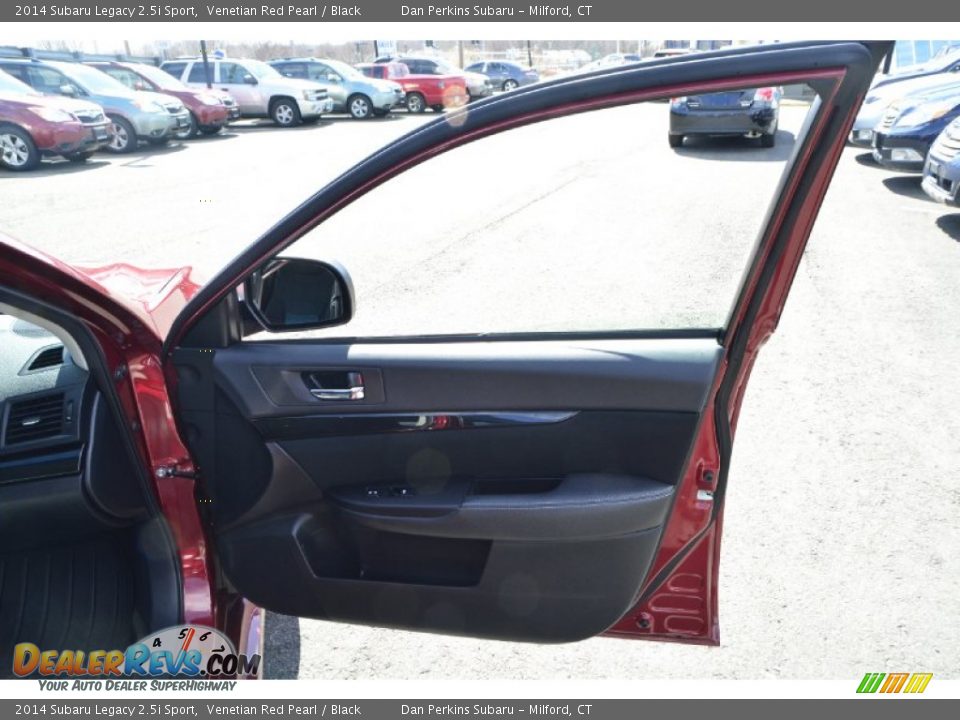 2014 Subaru Legacy 2.5i Sport Venetian Red Pearl / Black Photo #16