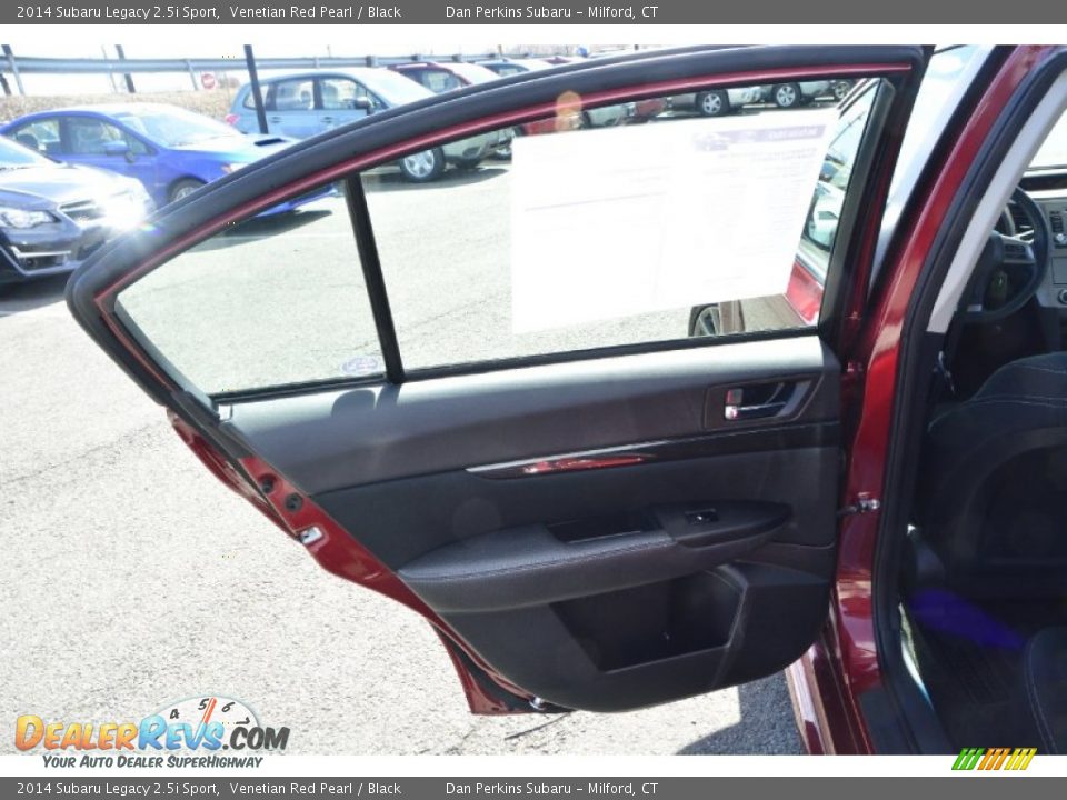 2014 Subaru Legacy 2.5i Sport Venetian Red Pearl / Black Photo #18