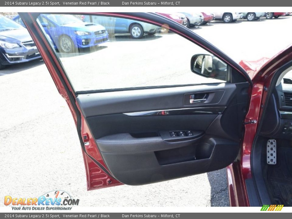 2014 Subaru Legacy 2.5i Sport Venetian Red Pearl / Black Photo #19