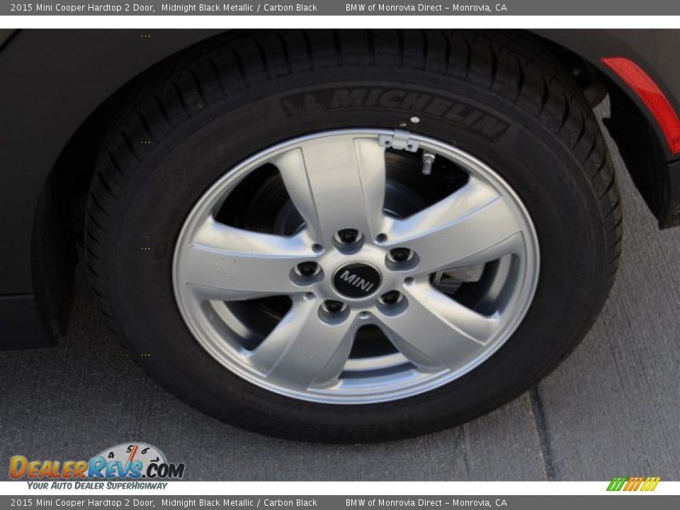 2015 Mini Cooper Hardtop 2 Door Midnight Black Metallic / Carbon Black Photo #4