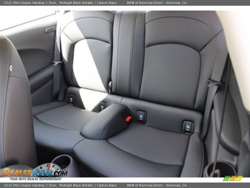 2015 Mini Cooper Hardtop 2 Door Midnight Black Metallic / Carbon Black Photo #5