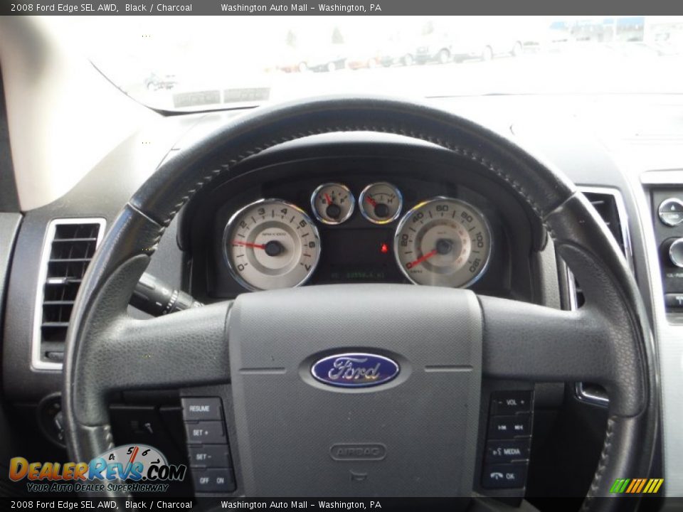 2008 Ford Edge SEL AWD Black / Charcoal Photo #15